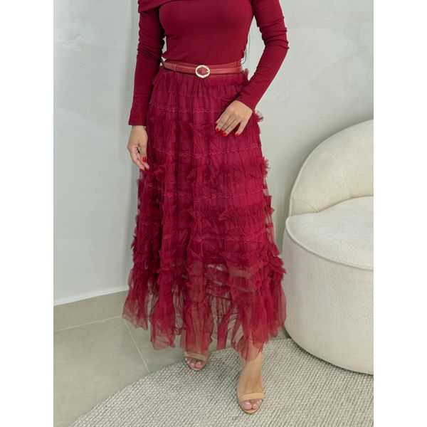 Saia Tule Vicenza Cherry