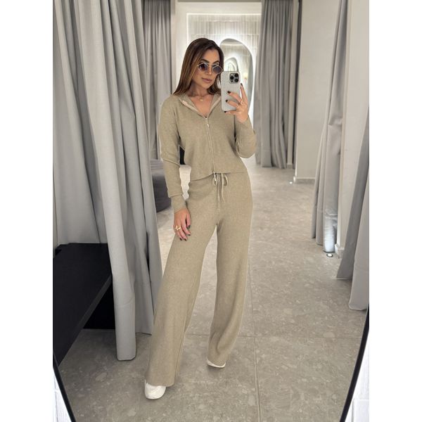 Conjunto Tricot Isabel Cappuccino