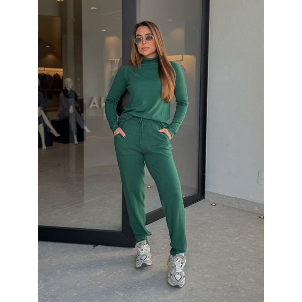 Conjunto Tricot Antonella Verde