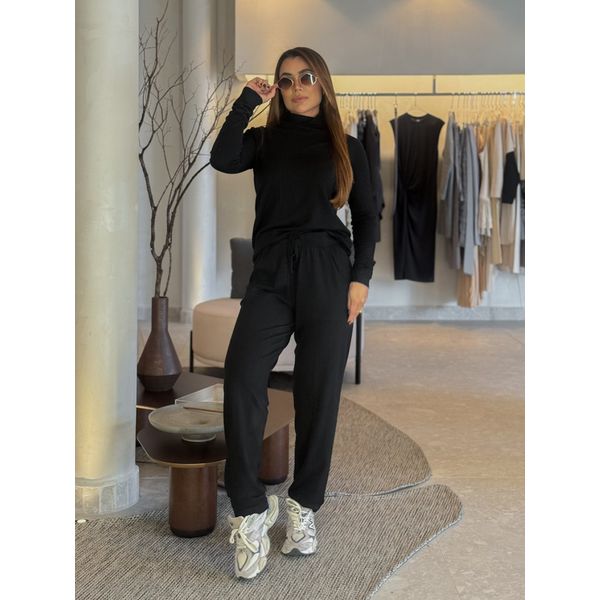 Conjunto Tricot Antonella Preto