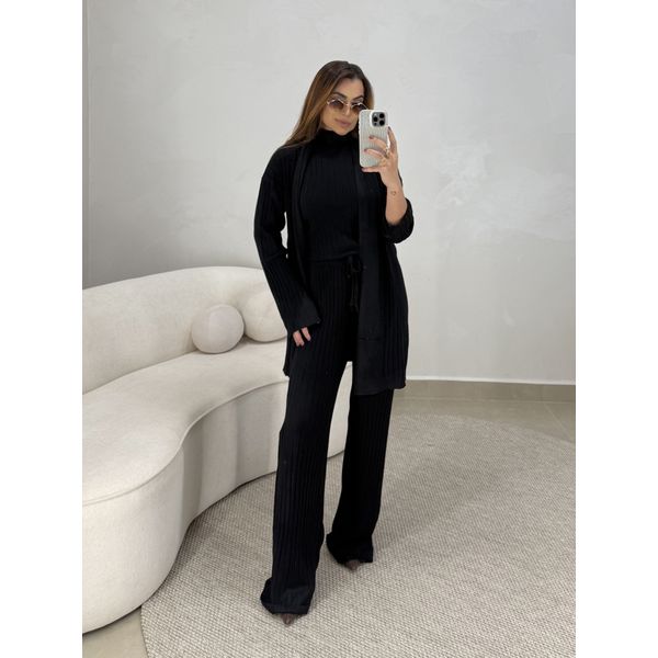 Conjunto 3 peças Gisele Preto