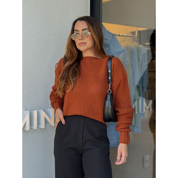 Blusa Tricot Espanha Telha
