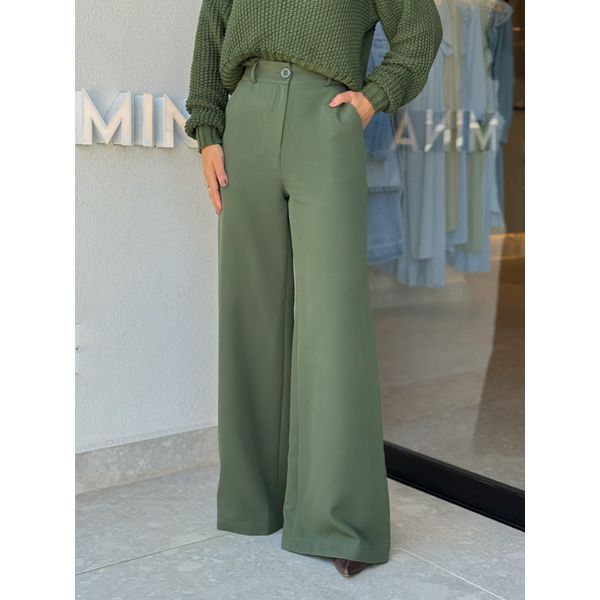 Calça Alfaiataria Maria Militar