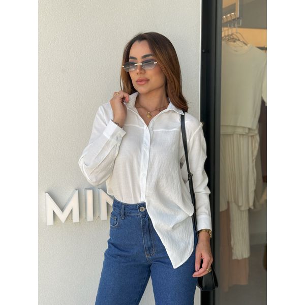 Camisa Viscolinho Talita Off