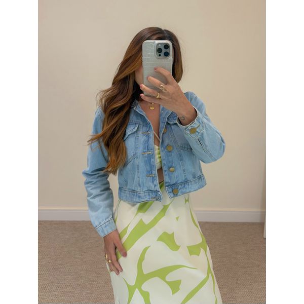 Jaqueta Jeans Clara Kauane