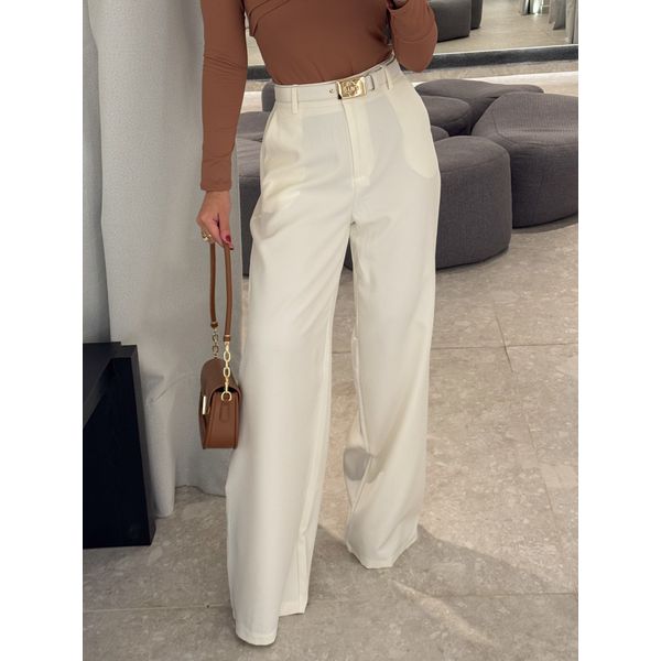 Calça Pantalona Beatriz Off