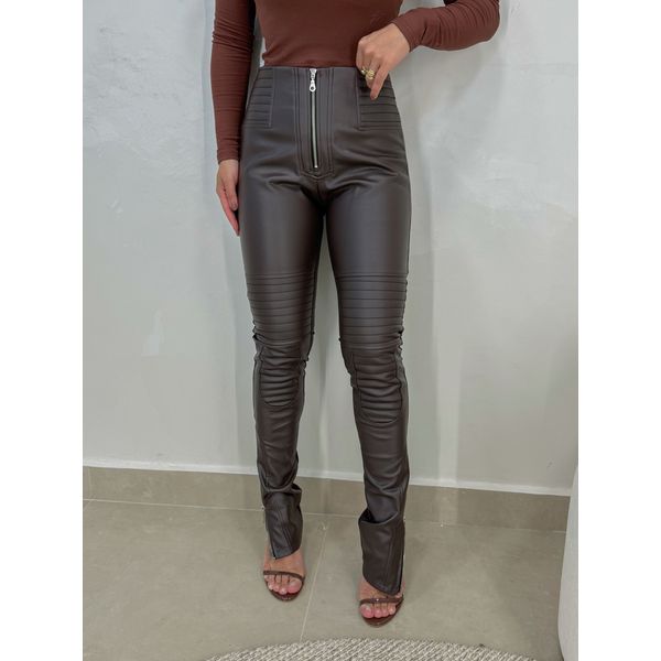 Calça Skinny Cora Café