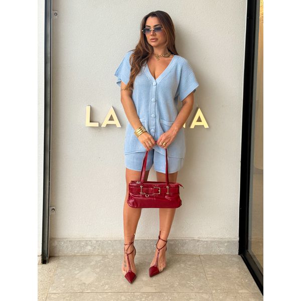 Conjunto Tricot Camily Azul