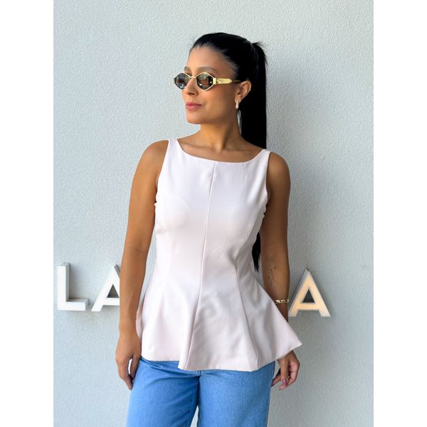 Blusa Peplum Natalie Rosa 