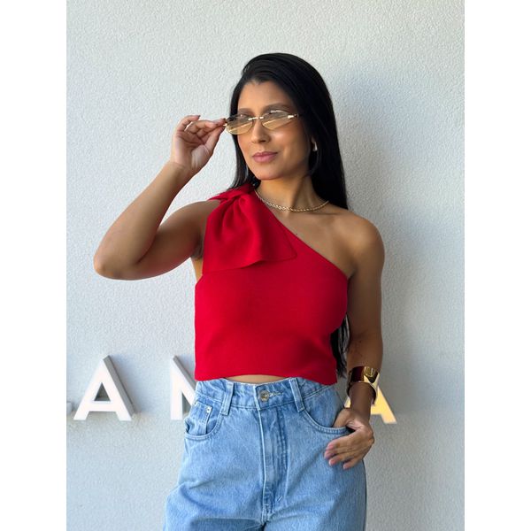Blusa Ombro Só Mirian Vermelho