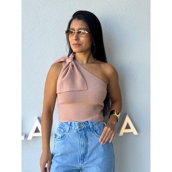 Blusa Ombro Só Mirian Cappuccino
