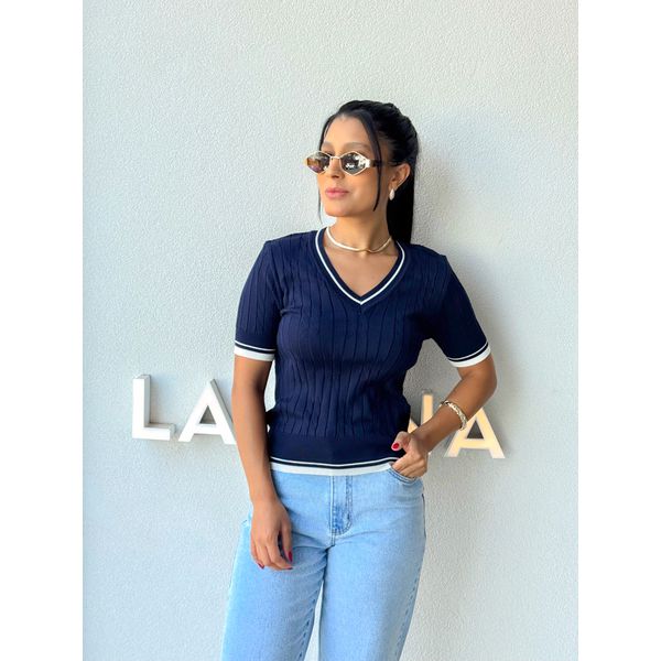 Blusa Tricot Angela Marinho