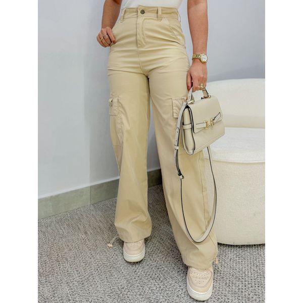 Calça Cargo Los Angeles Areia