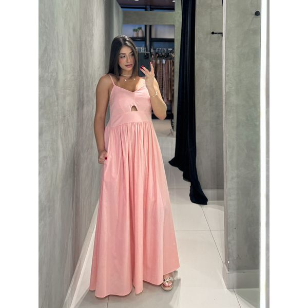 Vestido Midi Cancún Rosa