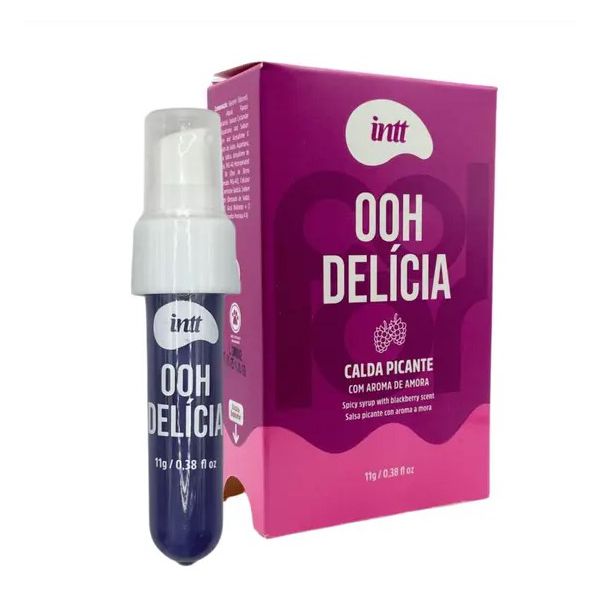 Calda Beijável Picante Amora - Ooh Delícia - 11g 