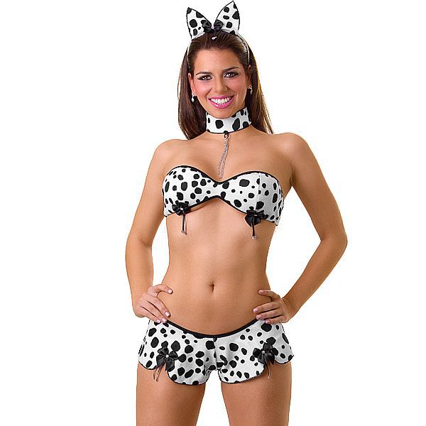 Fantasia Sexy Pantera Cachorrinha - Fogo e Paixão