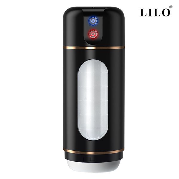 Masturbador Lanterna Masculino com voz - 10 modos de vibrações 