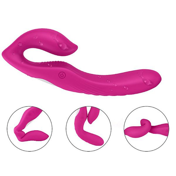 VIBRADOR COM ESTIMULADOR - 9 MODOS DE VIBRAÇÃO - Nami - S-Hande