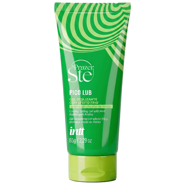 Lubrificante Beijável Pico Lub sabor Chiclete de Menta - Possui leve refrescor- 65g