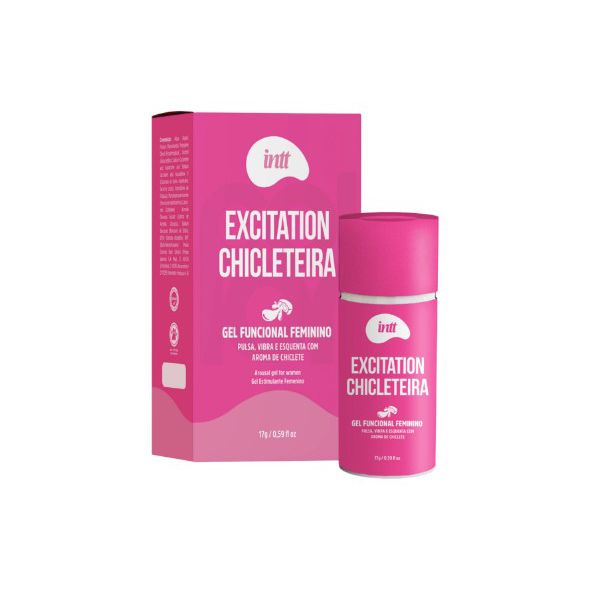 Excitante GEL FUNCIONAL EXCITATION CHICLETEIRA - Sabor CHICLETE 17ml 
