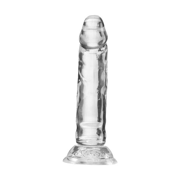  Dildo Realístico Transparente - 14,8 x 3,0