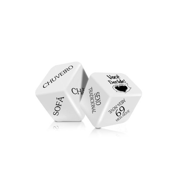 Brincadeira dadinhos eróticos Cubo do Amor HOT - dado 2 Unidades