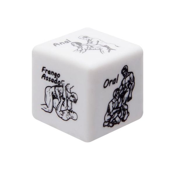 Brincadeira Dado Do Prazer Gay Desenho 1 unidade