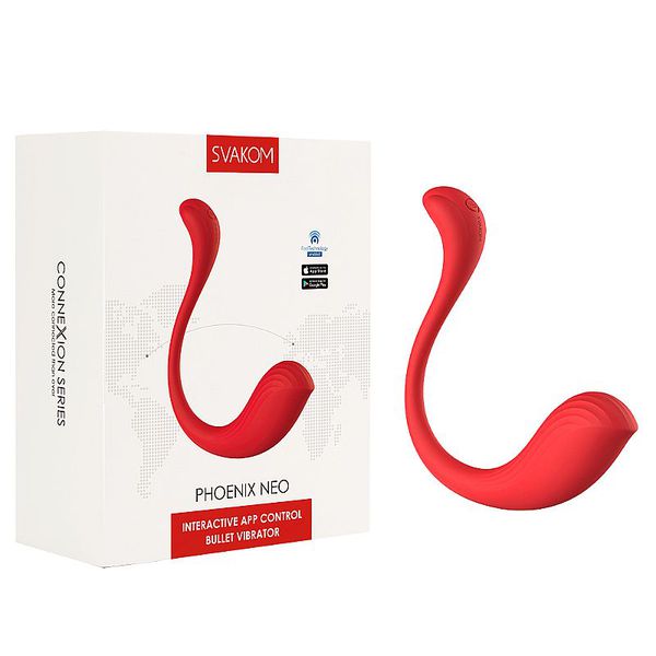 Vibrador Casal Bullet e Ponto G - PHOENIX NEO Controlado por Aplicativo - Recarregável 11 modos de vibração 