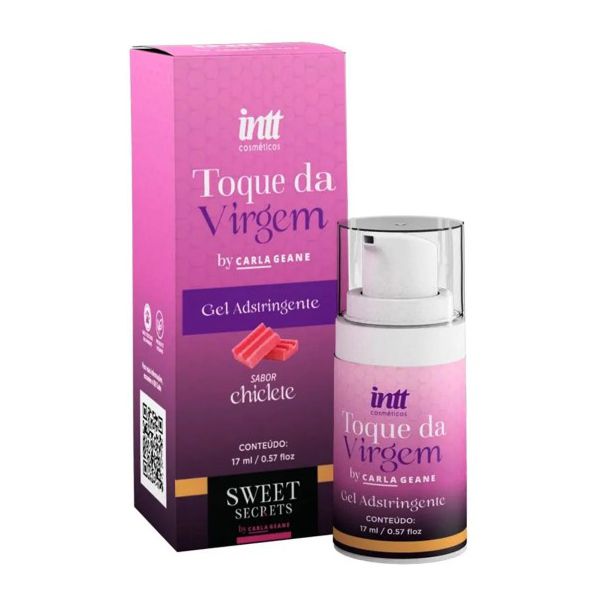 Cosmético adstringente virgem gel Sweet Secrets Toque Da Virgem 17ml By Carla Geane