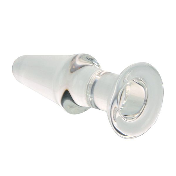 Plug Anal de Vidro - Formato Cônico 2 - 11,6 x 4,0cm