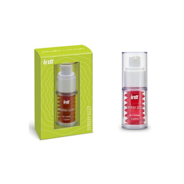 Gel excitante Clitoriano Intt E Deborah Secco - vibração, pulsação e aquecimento 
