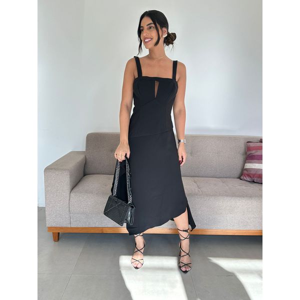VESTIDO MIDI BOULMER
