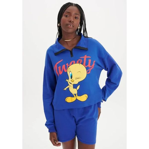 MOLETOM ZIPER FRONTAL WARNER
