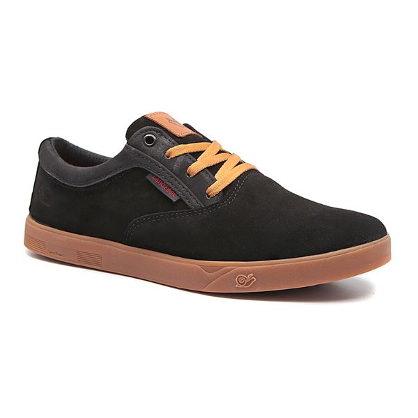 TÊNIS LANDFEET SKATE FIVE-O PRETO/LATEX