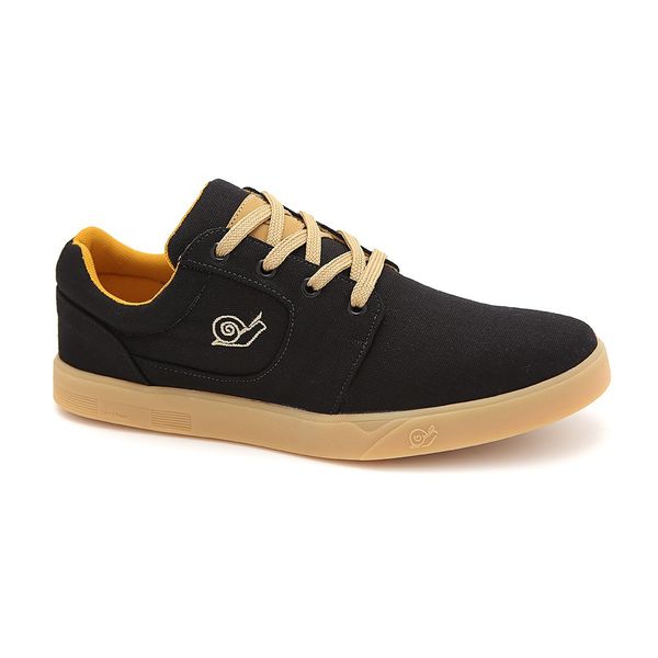 TÊNIS SKATE LOOSE CANVAS PRETO-NATURAL - LANDFEET