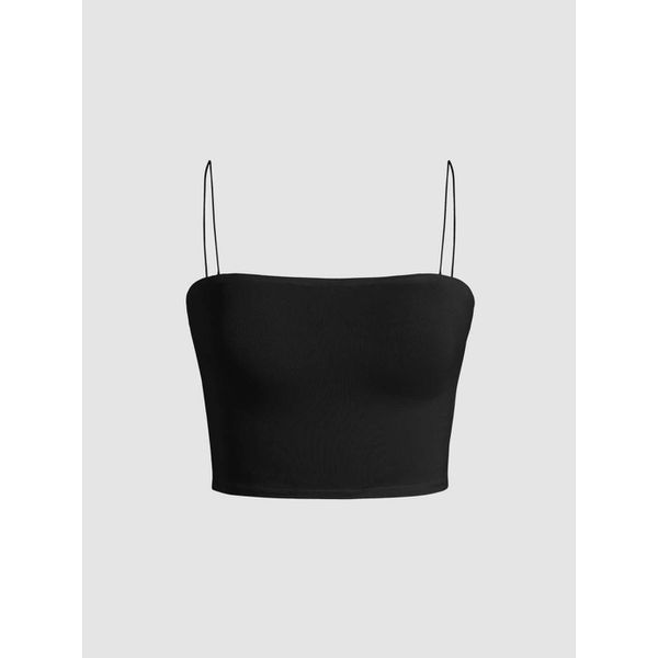 CROPPED FAIXA PRETO