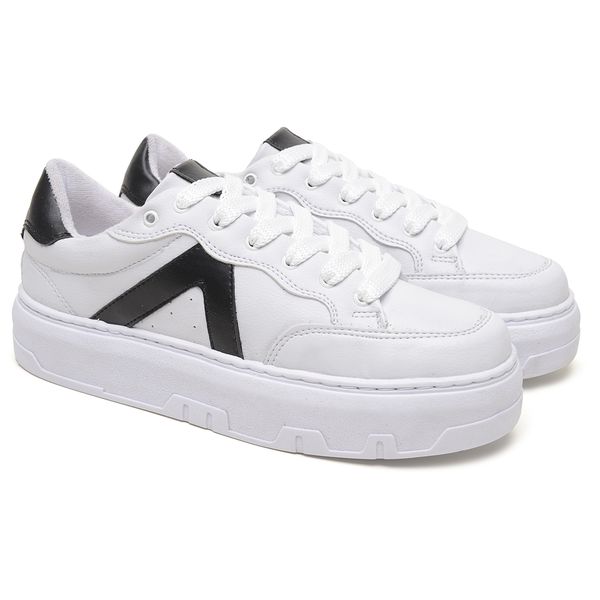 Tênis Feminino Gabi - Bco&Pto