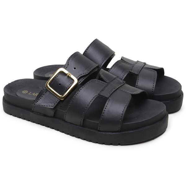 Papete Feminina Karla - Preta