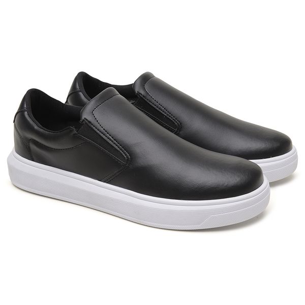 Slip On Masculino Milano - Preto