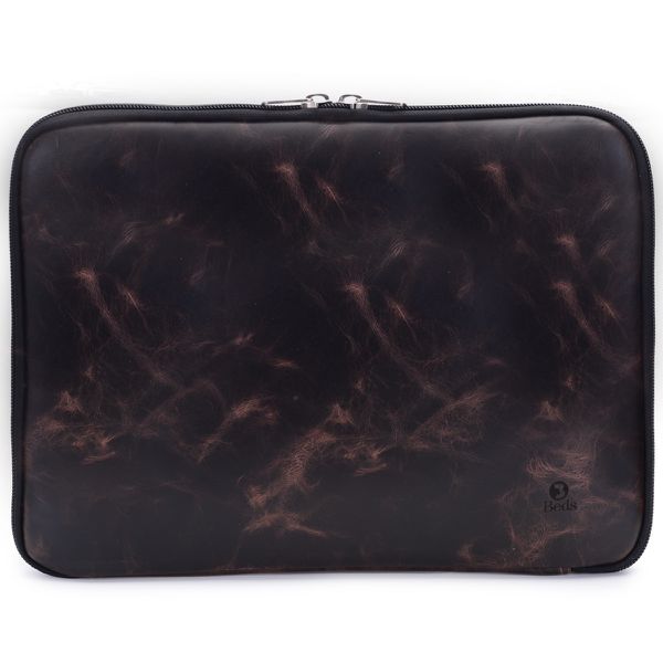 Capa Para Notebook Case Em Couro Legitimo Bovino Original Fossel Café