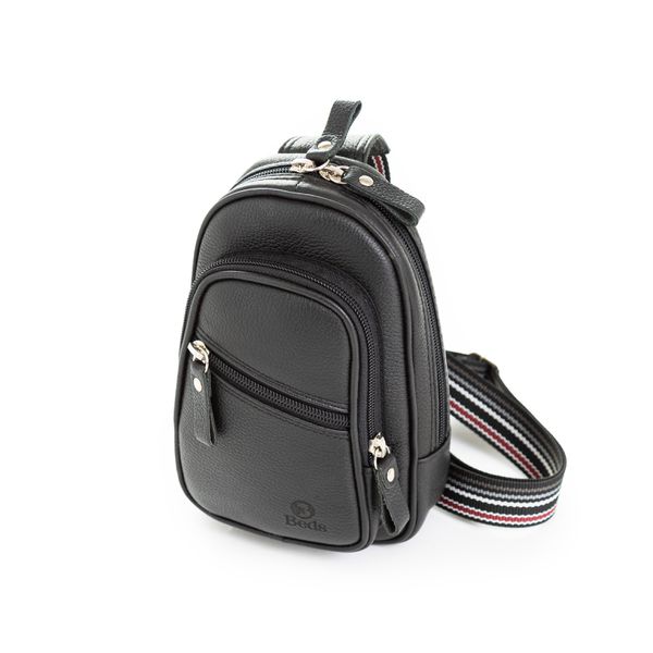 Bolsa De Ombro Transversal estilo Pochete Casual mini bag Preto