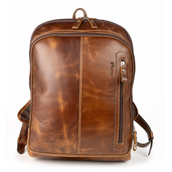 Mochila Nord de Couro legitimo original porta notebook 15.6" 
