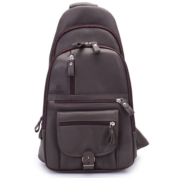 Mochila em Couro Original Modelo Speed Mini café