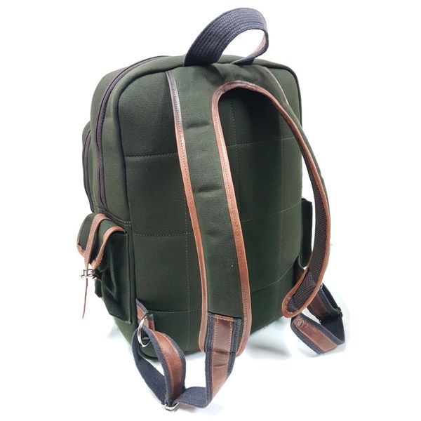 Mochila de 2025 lona verde militar