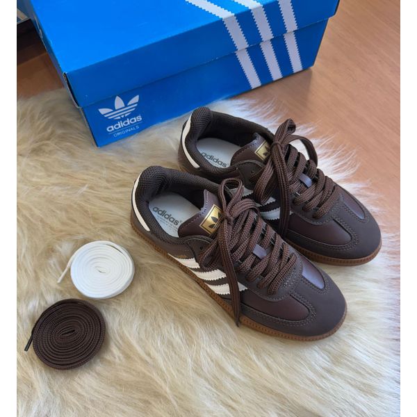 Tênis Adidas Samba Marrom 