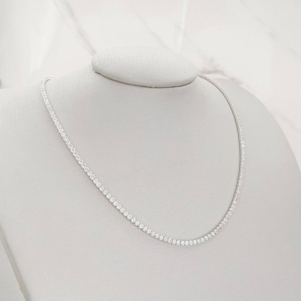 Choker Riviera Cristal em Prata 925