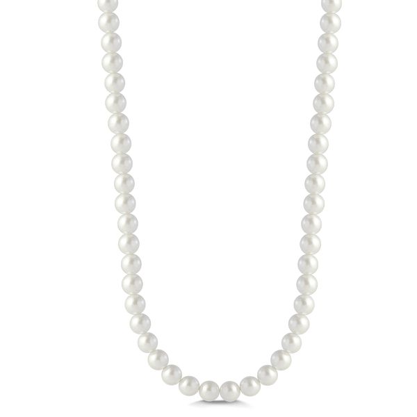 Choker Pérolas 6mm Prata 925