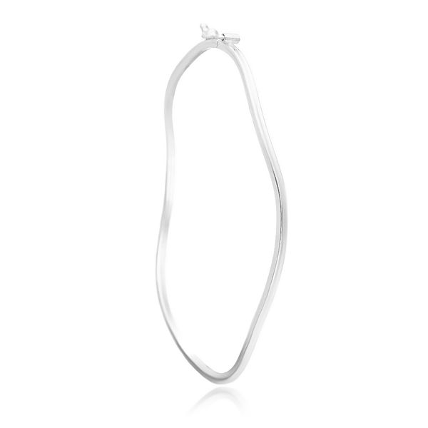 Bracelete Ondulado Prata 925