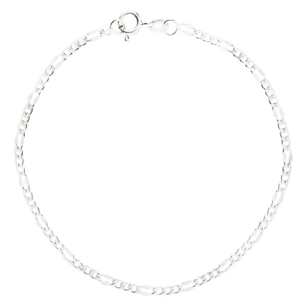 Pulseira Masculina 3x1 3mm Prata 925