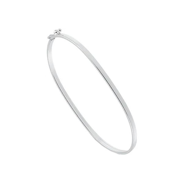 Bracelete Fio Quadrado 2,5mm Prata 